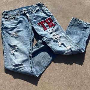True religion varsity pants y2k